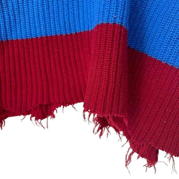 Fate College Ready Colorblock Fall Long Sleeve Sweater, Medium - Picture 9 of 14